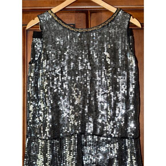 Judith Ann Creations for I Magnin Haute Couture 100% Silk 3pc Skirt Suit Size M - Picture 5 of 16